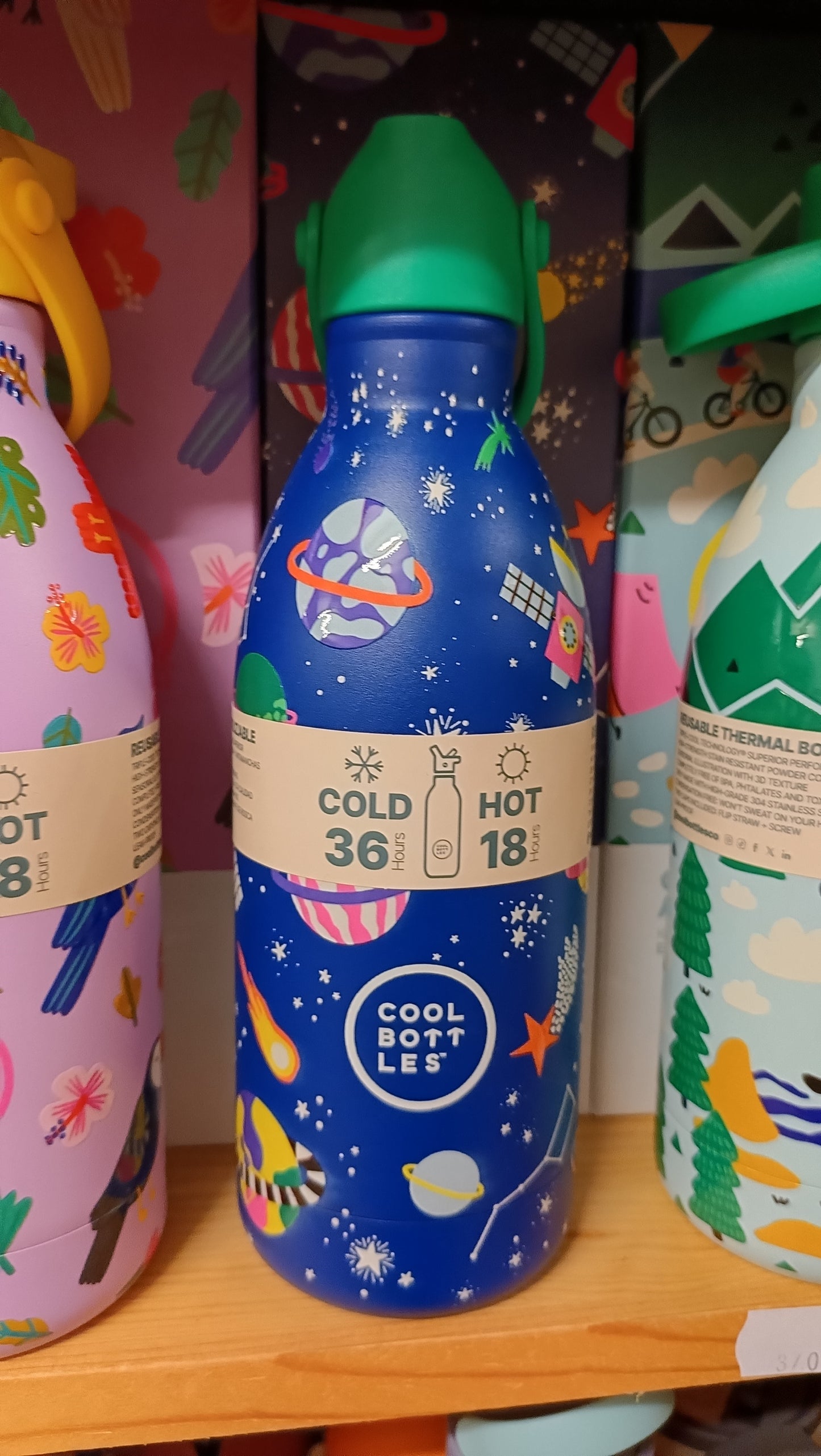 Kinder-Thermosflasche mit Trinkhal 500ml Cool Bottles