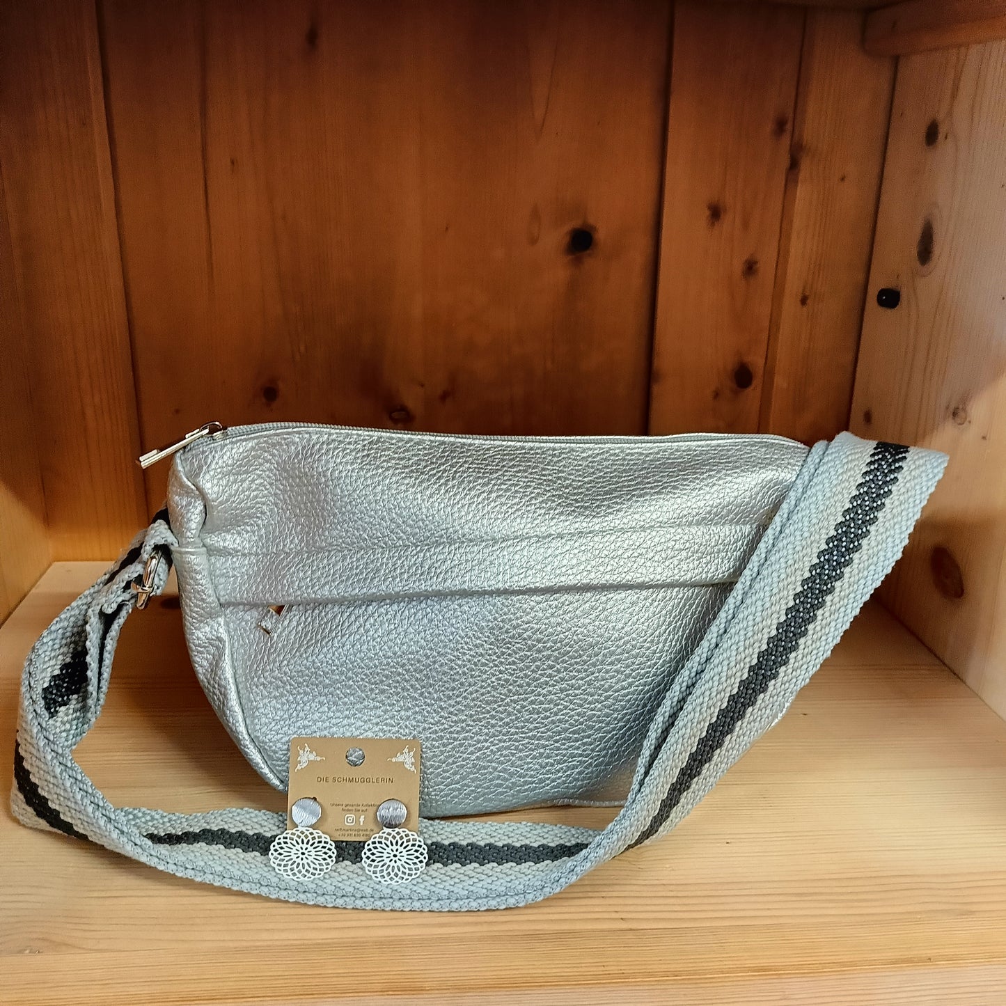 Borse a tracolla con scomparti laterali