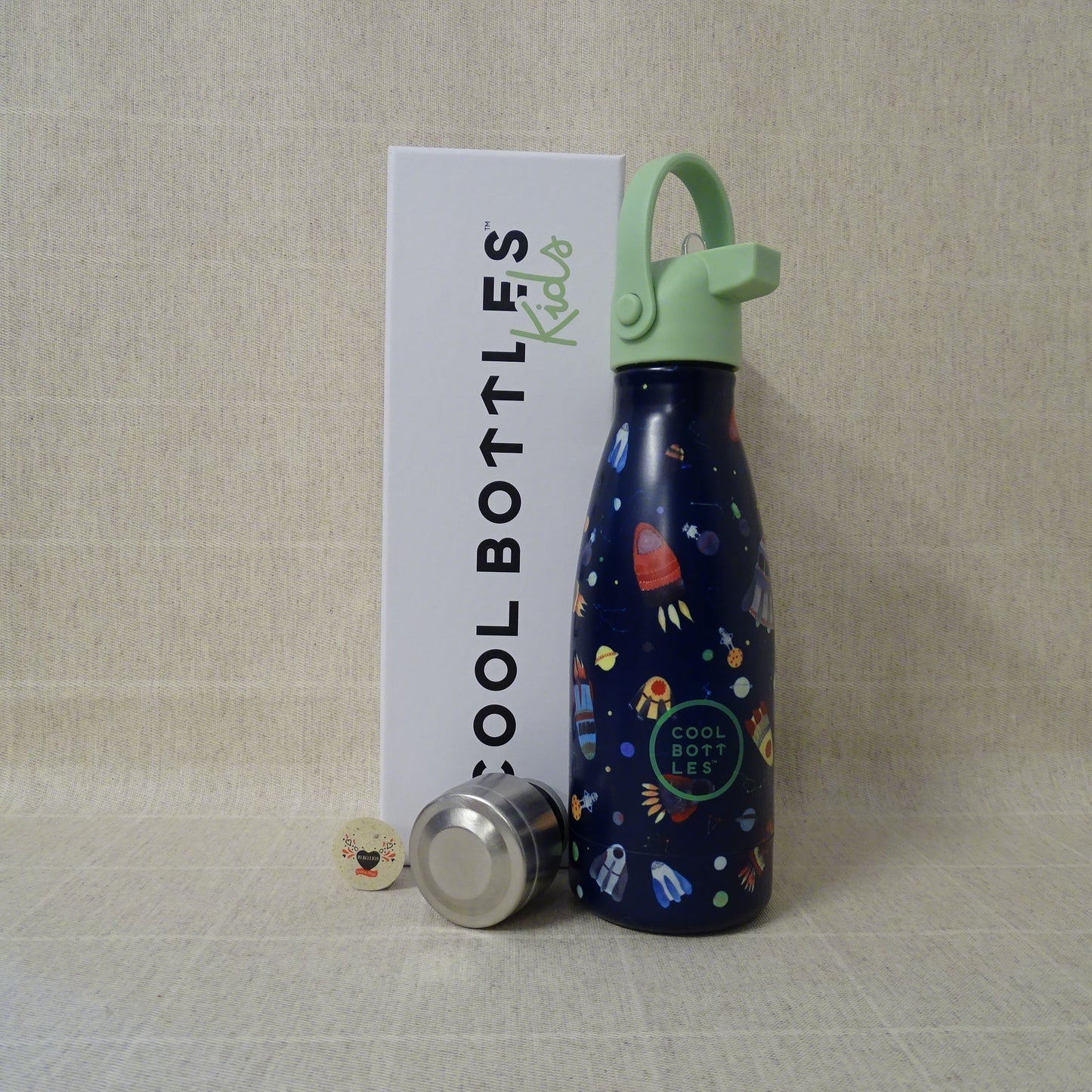 Kinder-Thermosflasche mit Trinkhalm 260ml Cool Bottles