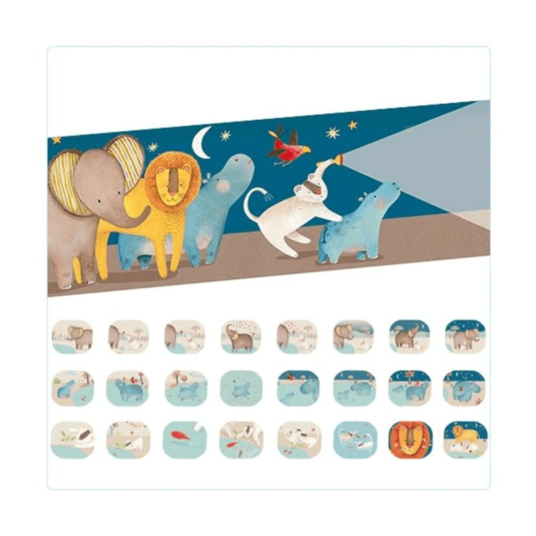Proiezione luminosa Racconti della buonanotte Dopo la pioggia Moulin Roty