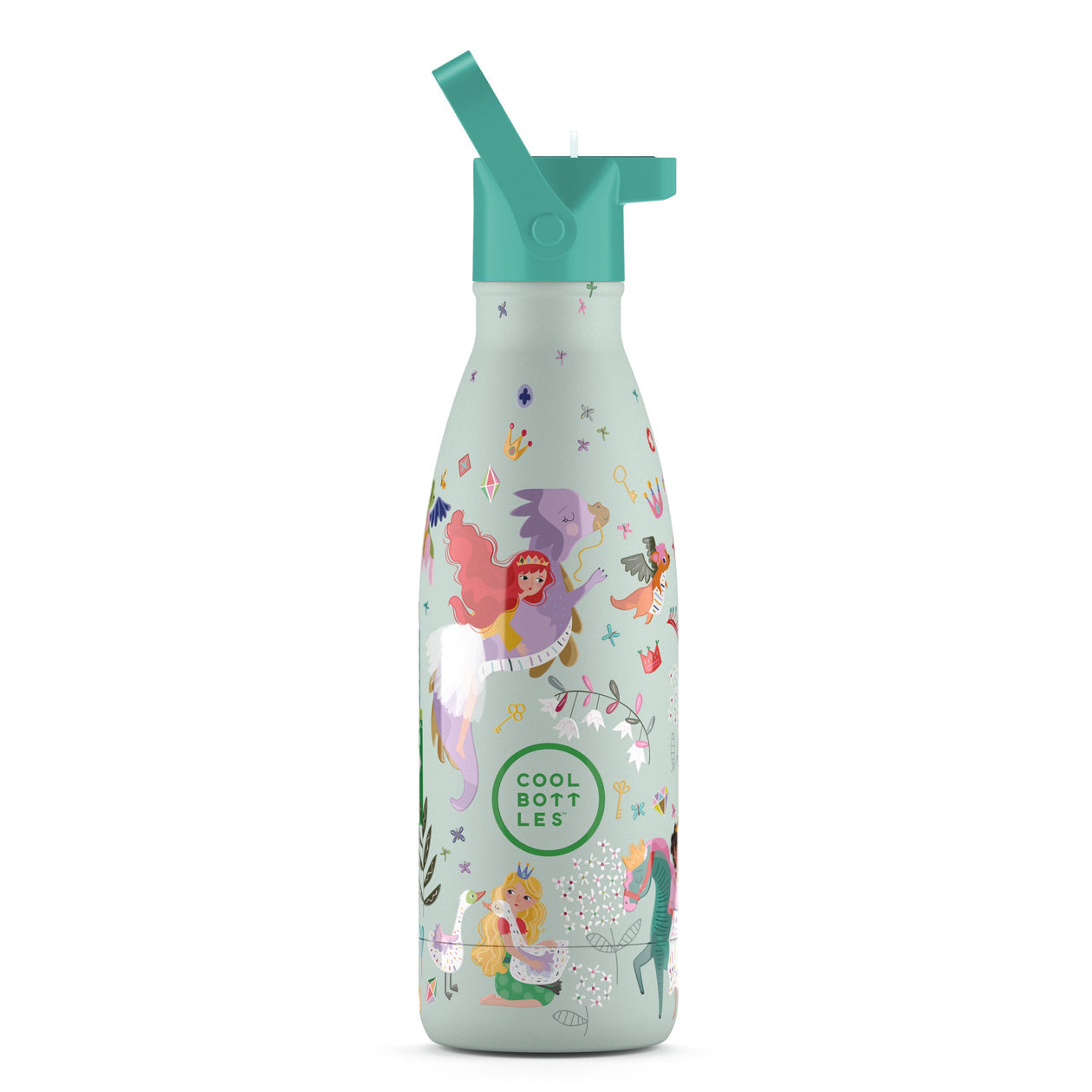 Bottiglia termica per bambini con cannuccia Curious Explorers 350ml Cool Bottles