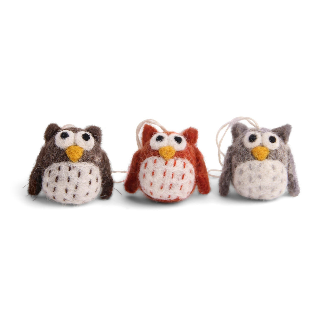 Eule aus Wolle Gry & Sif
