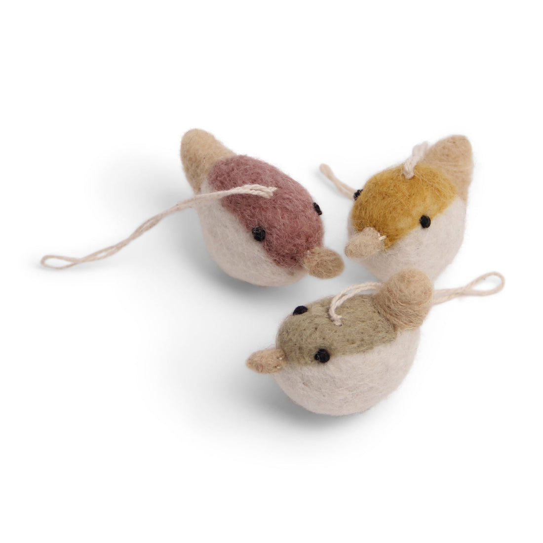 Vogel aus Wolle Gry & Sif