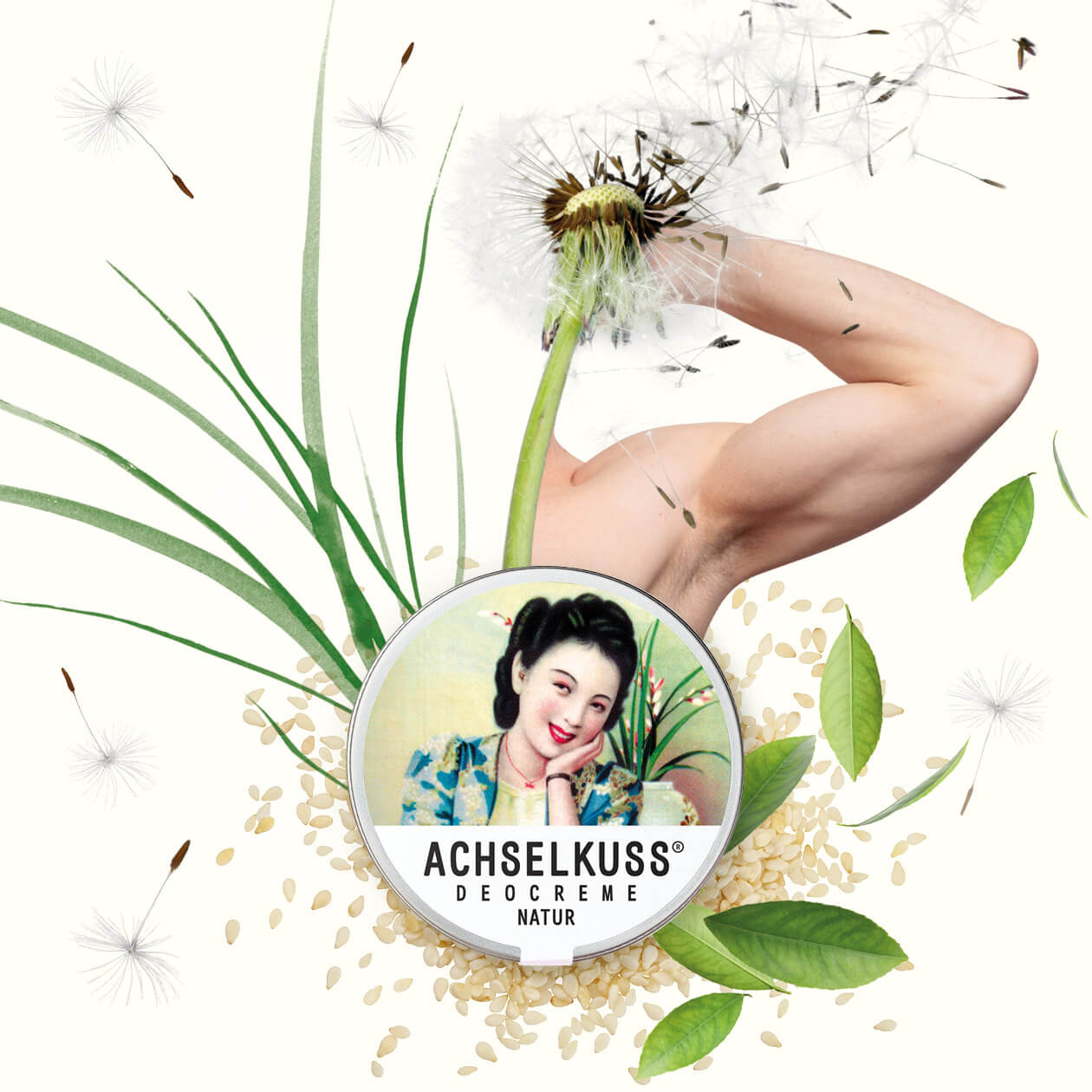 Deo Creme Natur ACHSELKUSS