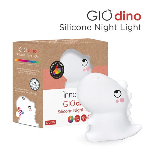 Nachtlicht Dino aus Silikon