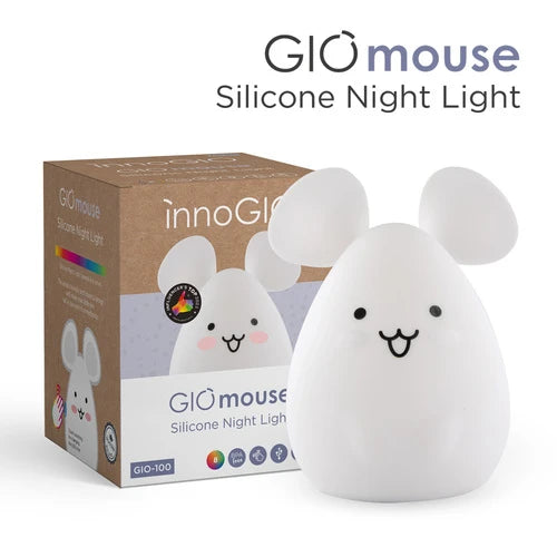 Mouse luminoso notturno in silicone