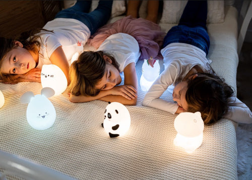 Luce notturna panda in silicone