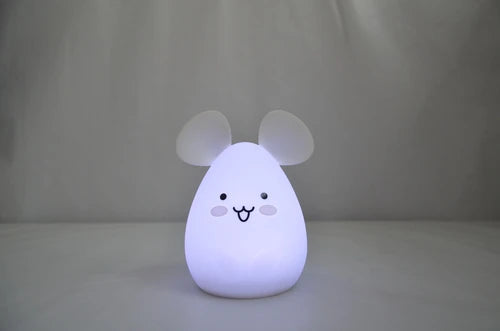 Mouse luminoso notturno in silicone