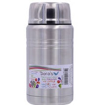 Thermobox Edelstahl mit Löffel-Thermosbehälter-Groß 750ml-Rebellion-Brixen