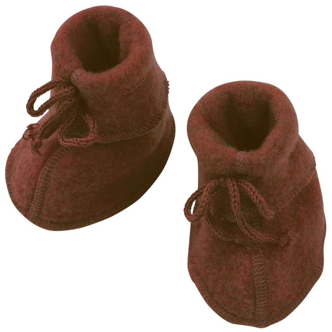 Schüchen Baby Wollfleece "Engel Natur"*-Baby Schuhe-1-Zimt-Rebellion-Brixen
