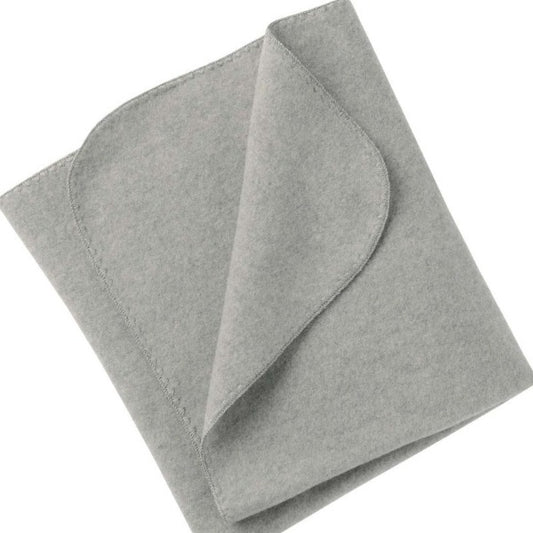 Engel Natur Decke Wollfleece-Decke Wollfleece-Grau Melange-Rebellion-Brixen