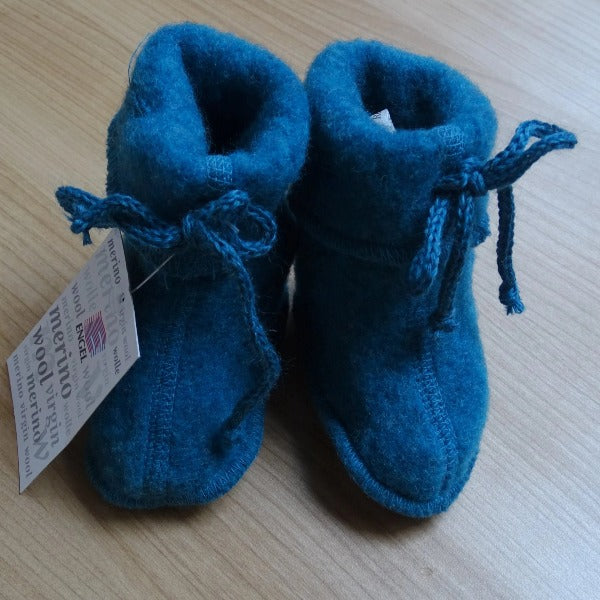 Schüchen Baby Wollfleece "Engel Natur"*-Baby Schuhe-Rebellion-Brixen