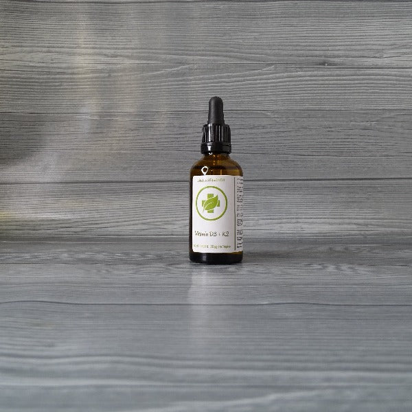 Vitamina liquida D3 e K2 Vitalundfitmit100