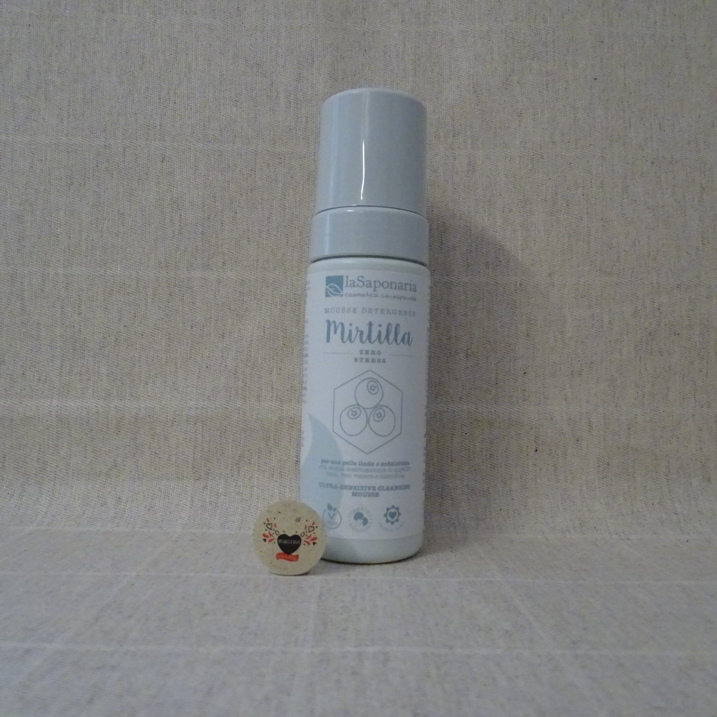 Gesichtsreinigungs Mousse Mirtilla La Saponaria