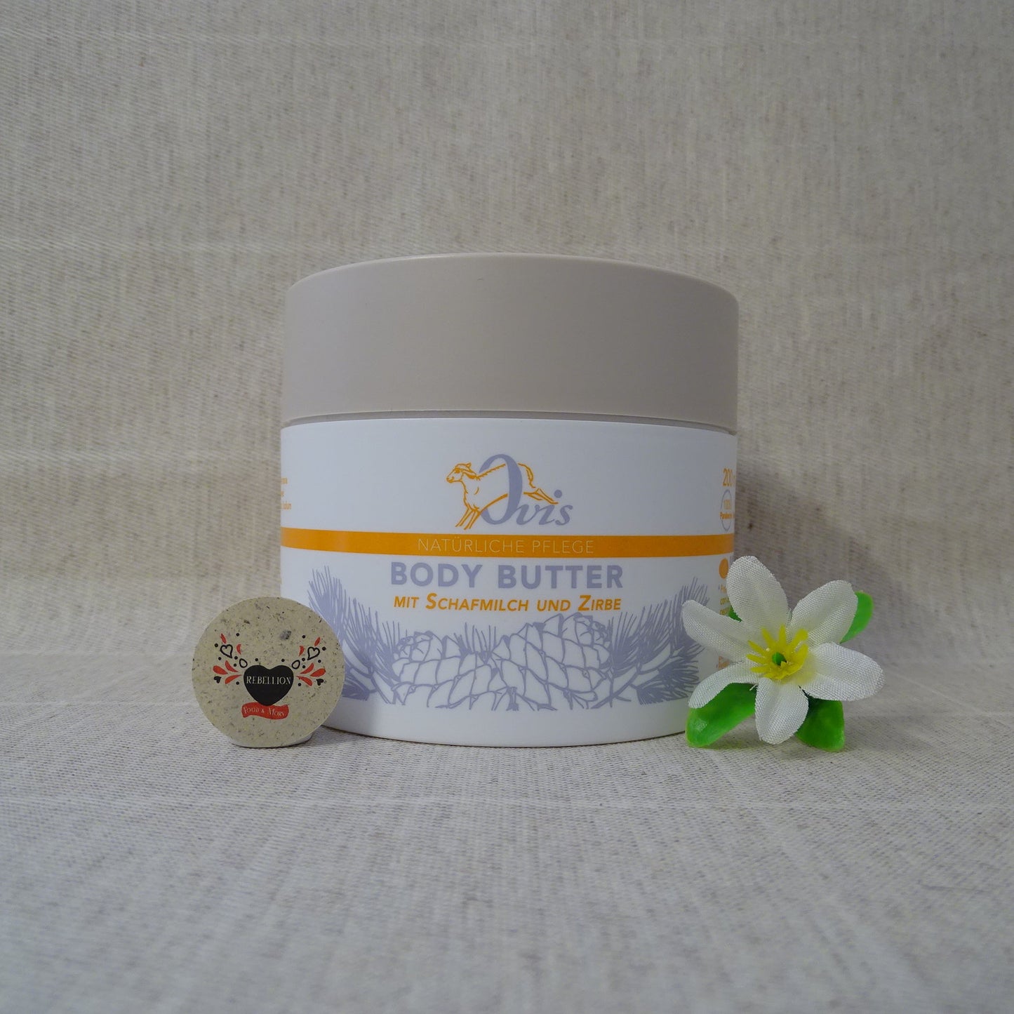 Bodybutter Zirbe mit Schafsmilch