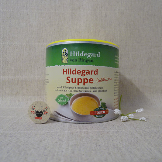 Condimento per zuppa, prelibatezza di Santa Ildegarda Posch