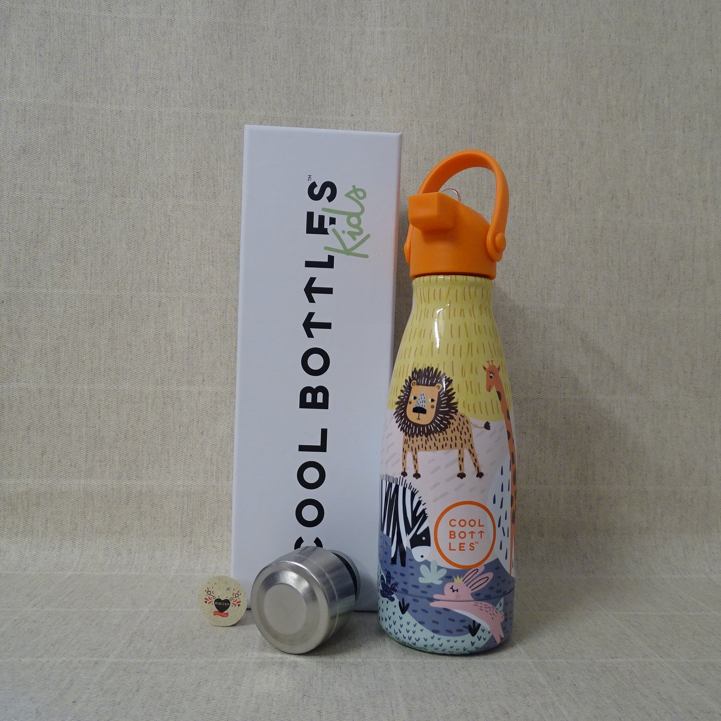Kinder-Thermoflasche mit Strohhalm