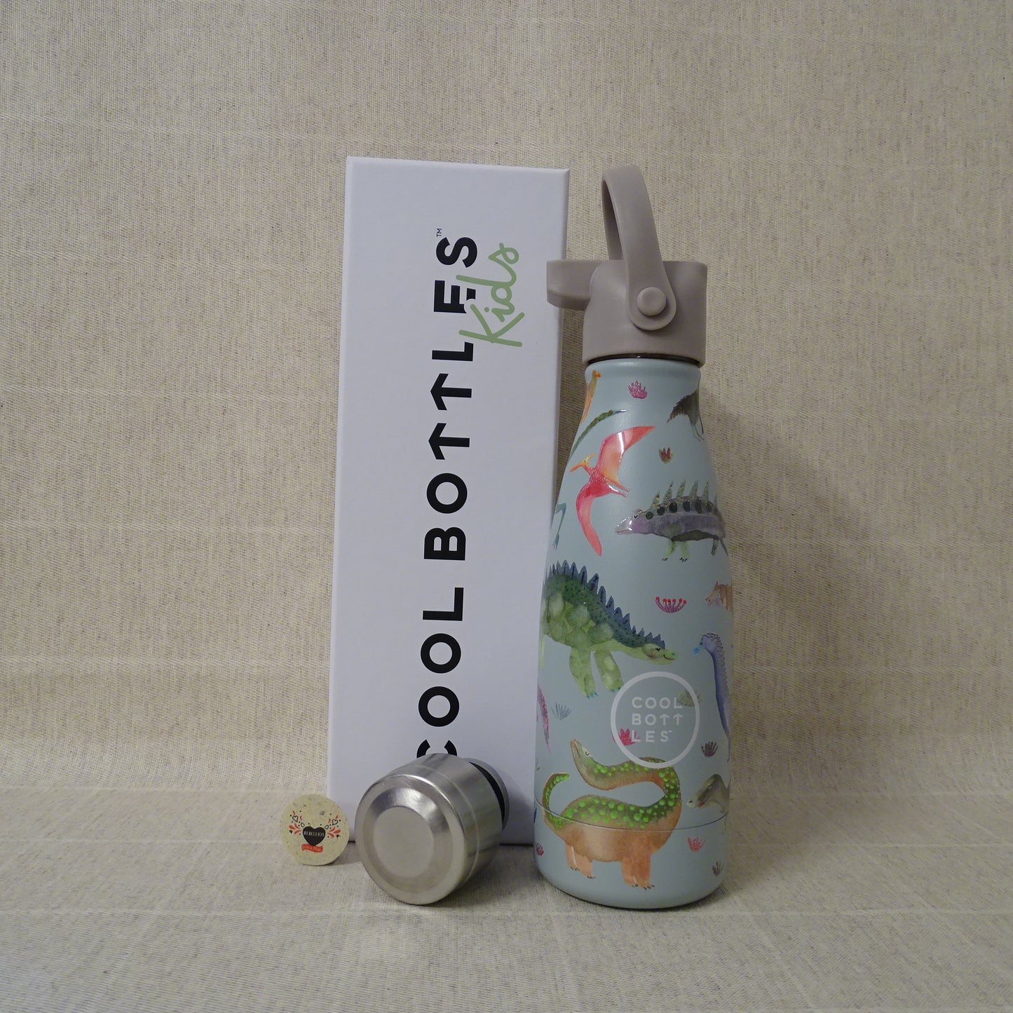 Kinder-Thermoflasche mit Strohhalm