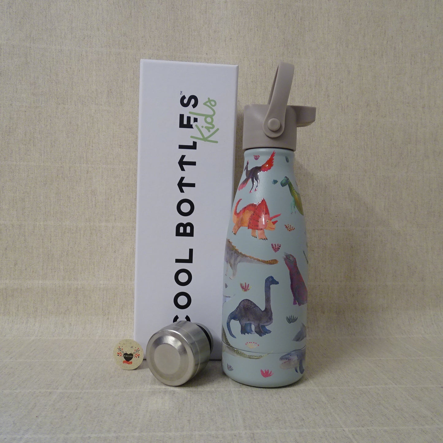 Kinder-Thermoflasche mit Strohhalm