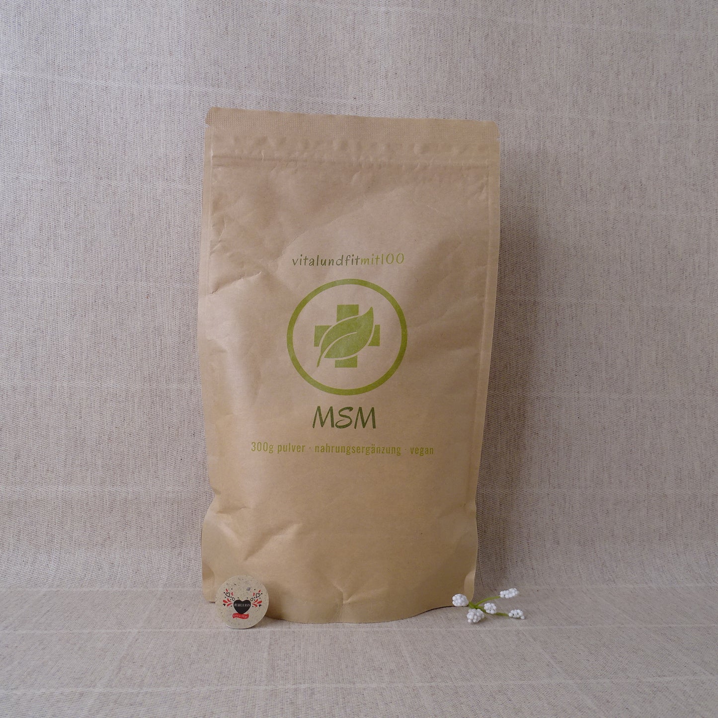 MSM in polvere e capsule Vitalundfitmit100