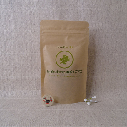 OPC Traubekerneextrakt Kapseln Vitalundfitmit100