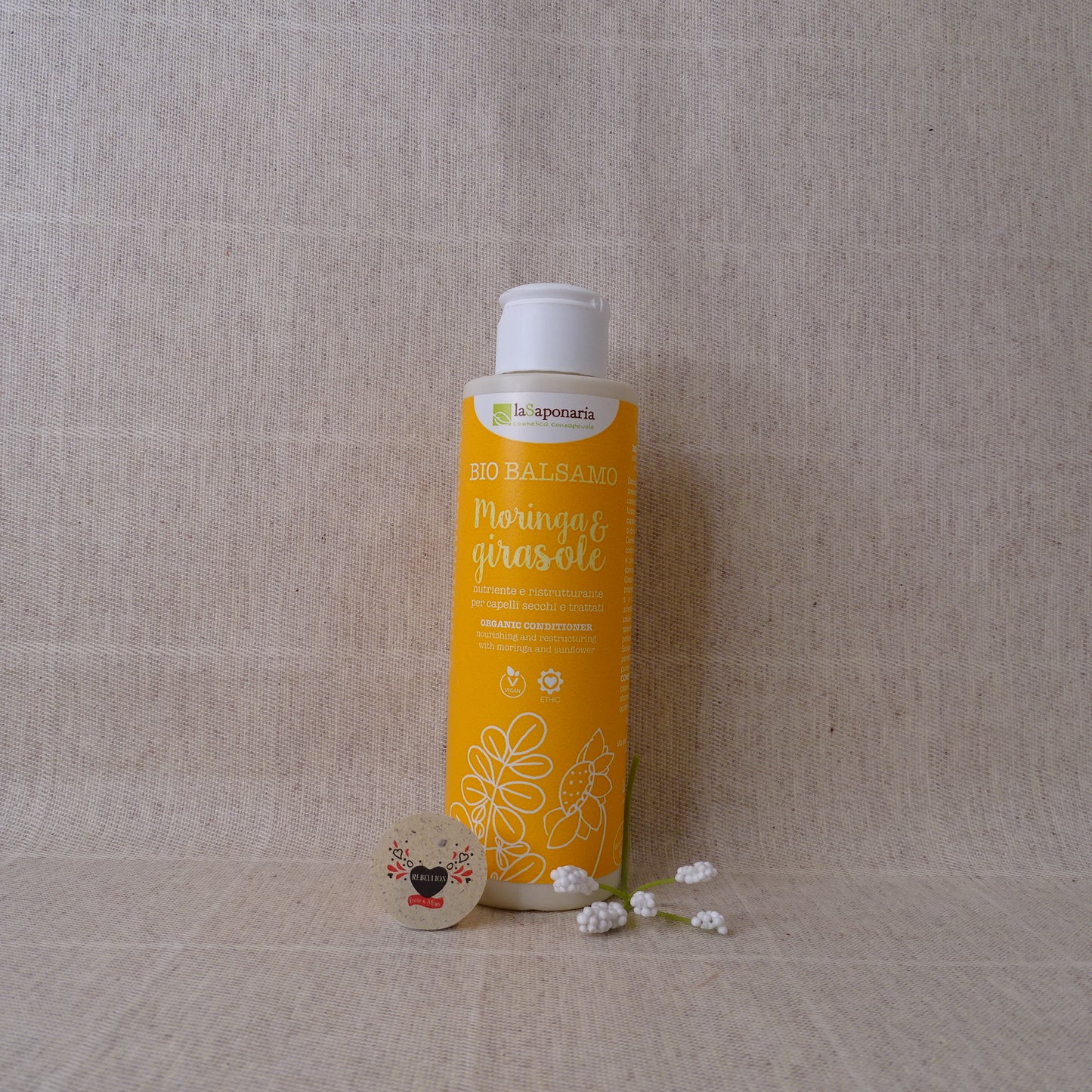 Balsamo Moringa & Girasole per più volume La Saponaria