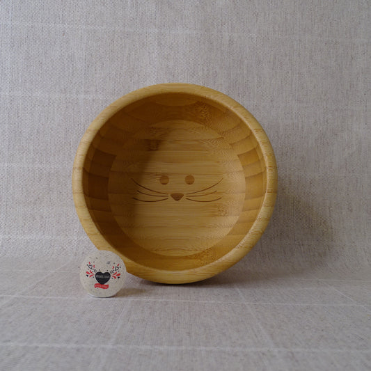 Schüssel Kinder Bambus LÄSSIG