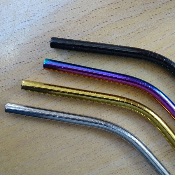 Strohhalme & Bürste-Strohhalme-Gebogen Regenbogen-Rebellion-Brixen