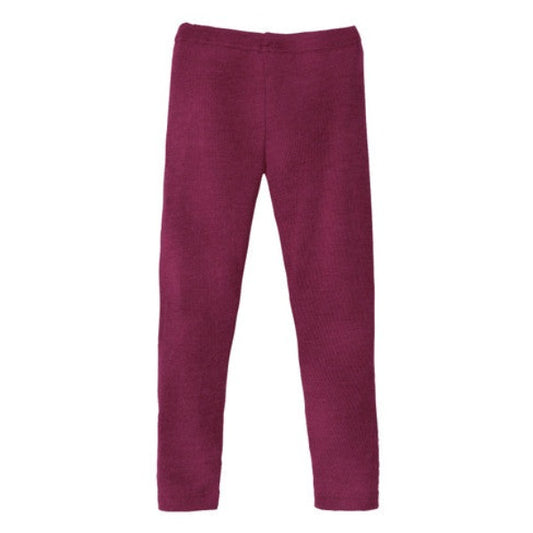 Engel Natur Leggins Kinder Woll/Seide-Leggings-92-Orchidee-Rebellion-Brixen