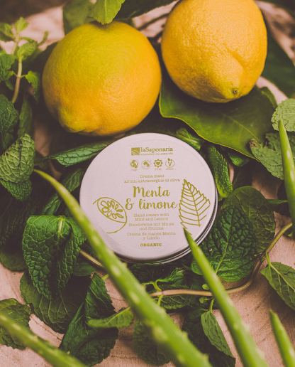 Handcreme Menta & Limone La Saponaria