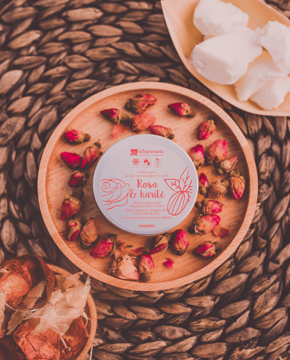 Crema Mani Rosa & Karitè La Saponaria