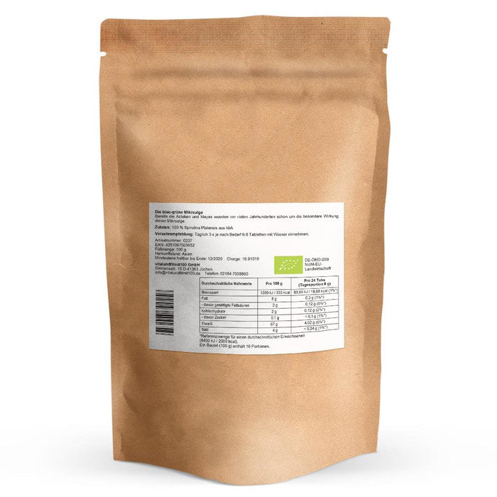 Spirulina Preslinge Vitalundfitmit100