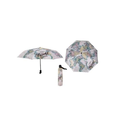Regenschirm mit Automatische Öffnung Weltkarte