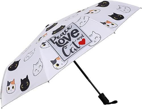 Regenschirm mit Automatische Öffnung Katze