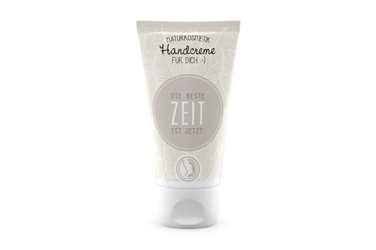 Handcreme mit Spruch - Die Beste Zeit ist jetzt