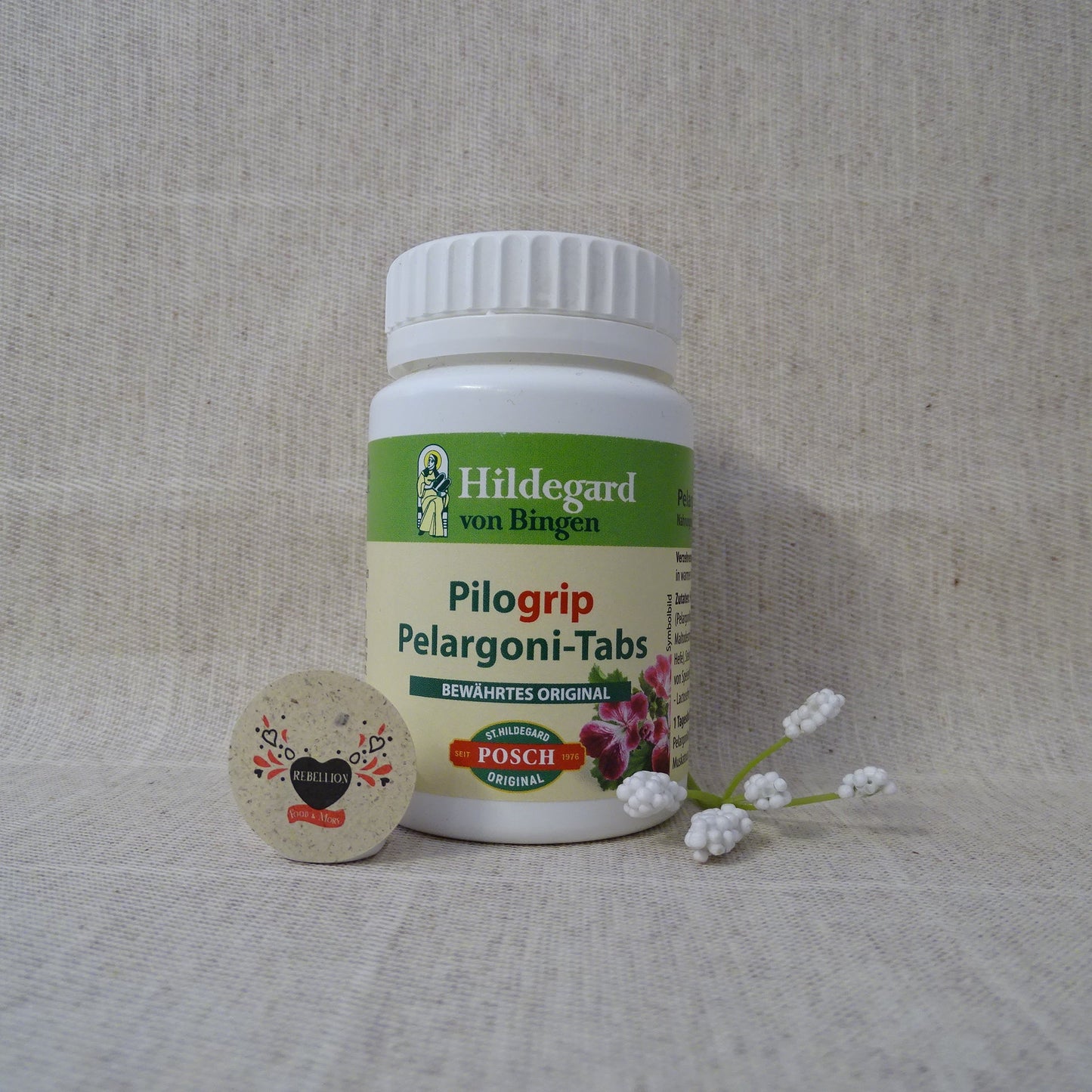 Pilogrip® Pelargoni Tabs St.Hildegard Posch Confezione tascabile da 25g