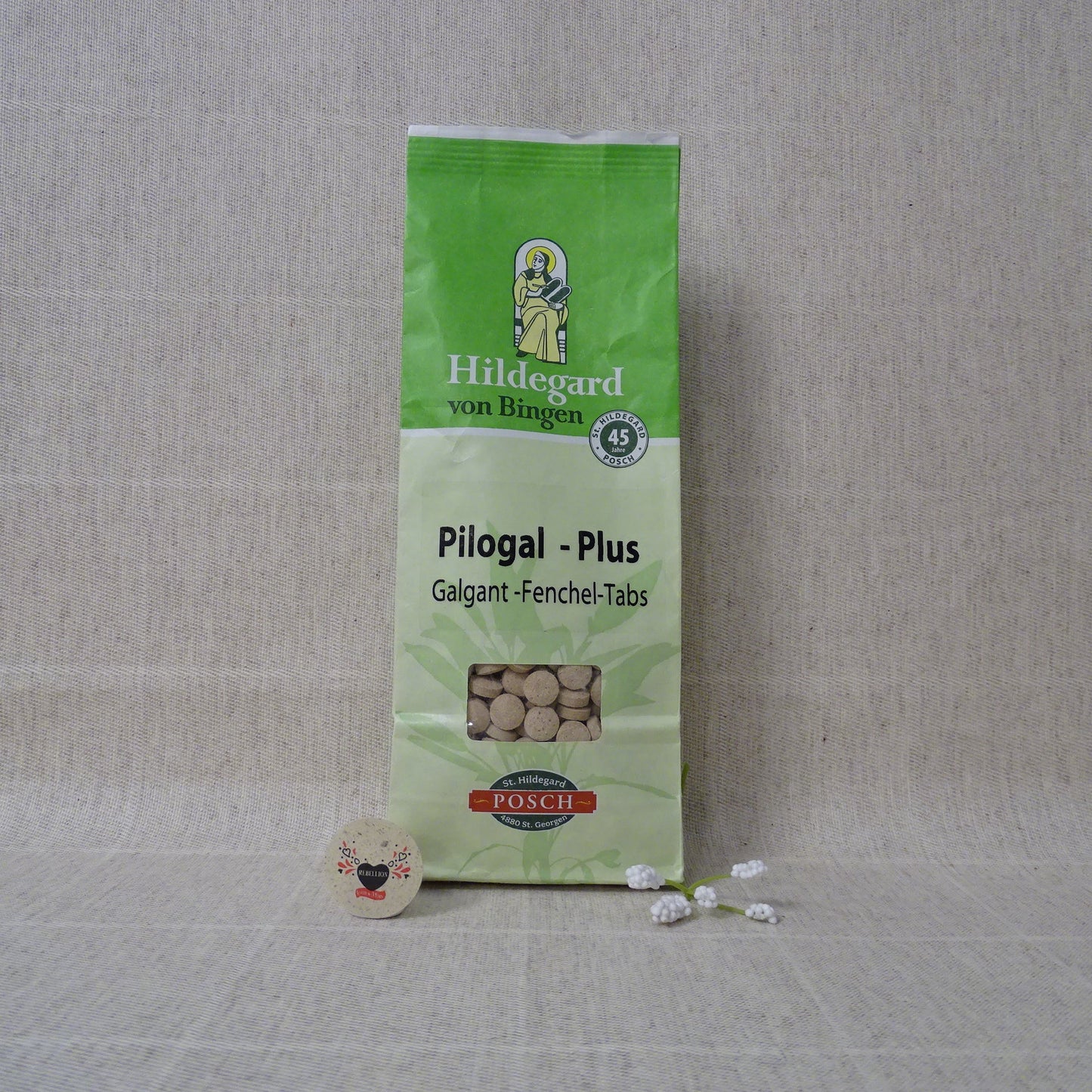 Pilogal Plus® Galgant Finocchio Compresse St.Hildegard Posch lattina da 70g