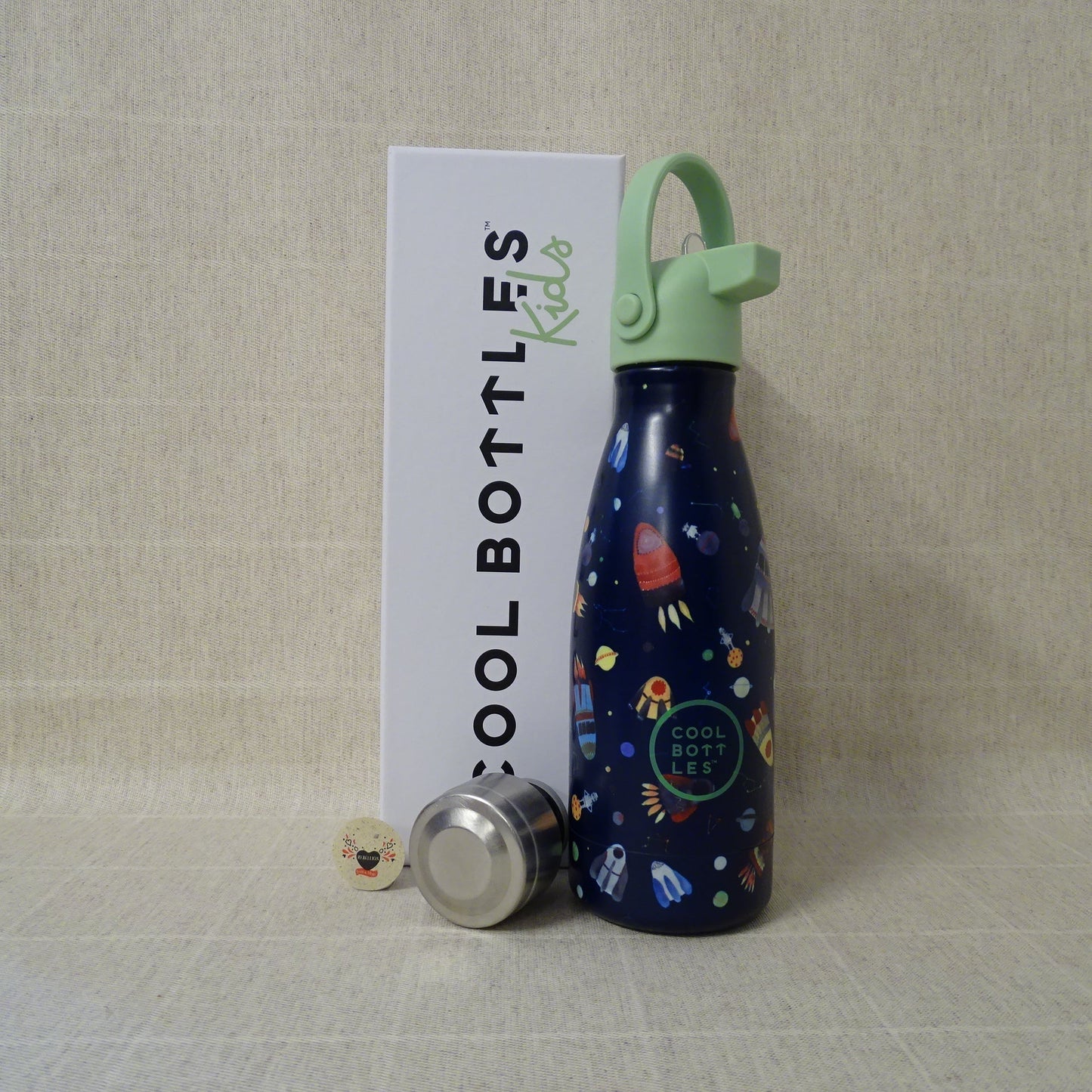 Bottiglia termica per bambini con cannuccia Space Rocketes 260ml