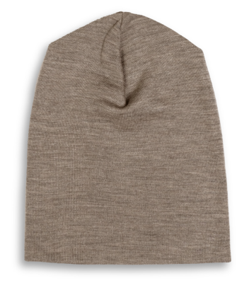 Beanie Mütze Unisex Wolle-Seide ENGEL Natur