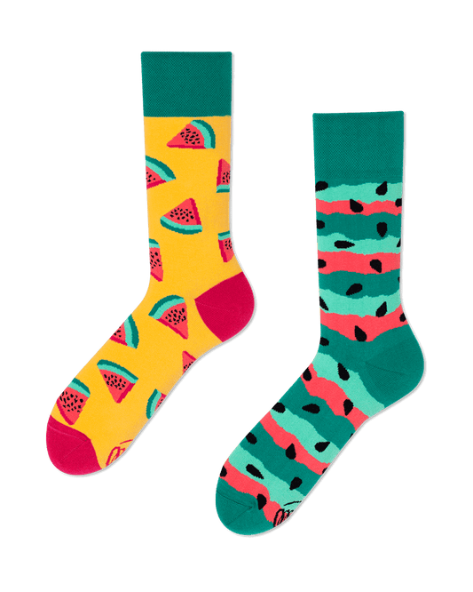 Watermelon Splash Socken für Kinder und Erwachsene
