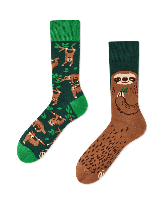 Sloth Life Socken für Kinder und Erwachsene