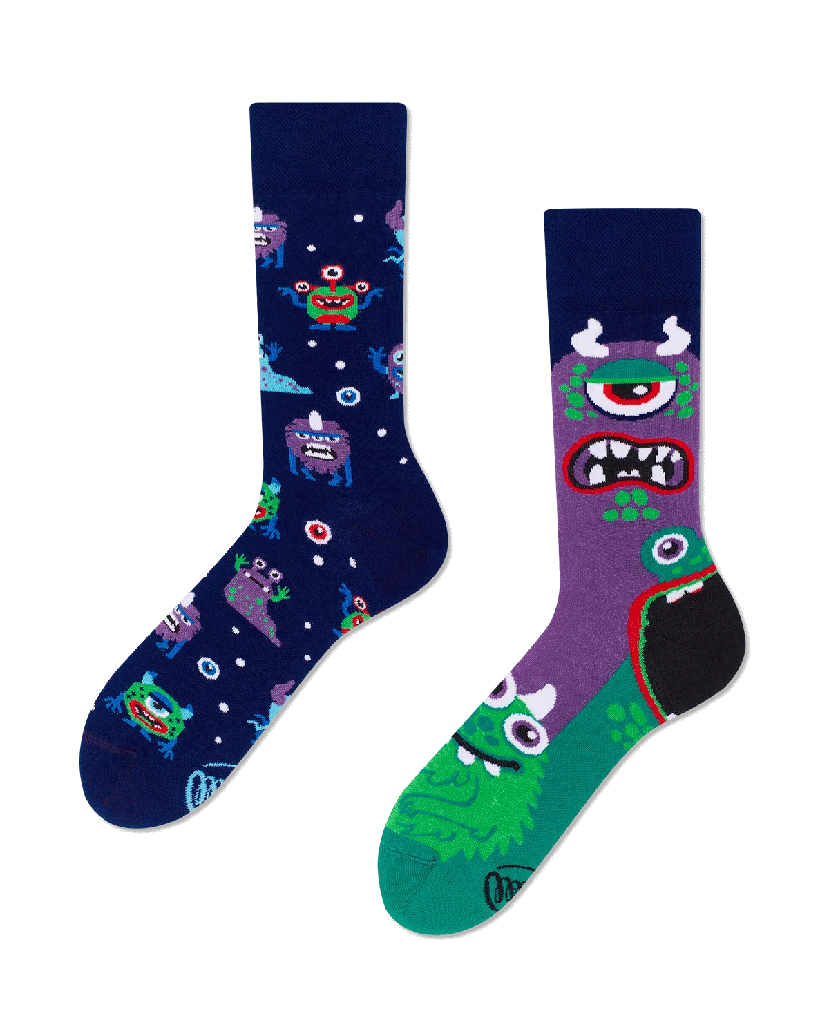 The Monster Socken für Kinder und Erwachsene