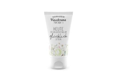 Handcreme mit Spruch - Heute ist ein guter Tag um glücklich zu sein