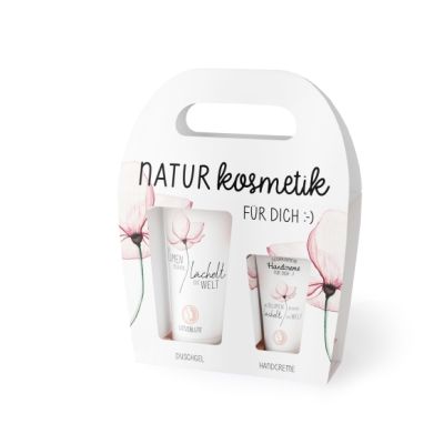 Bagnoschiuma e crema per le mani - Dove sbocciano i fiori, il mondo sorride