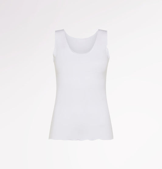 Tanktop-Gerafftes mit weiten Schultern aus TENCEL™ Casagin