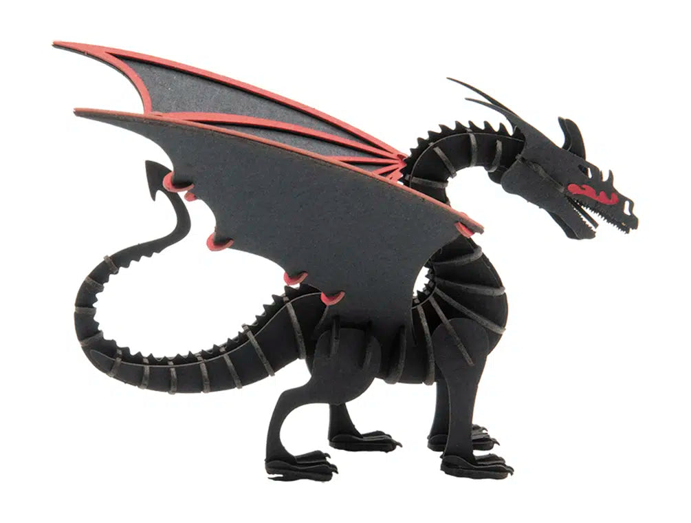 Chamäleon 3D-Papiermodel Fridolin