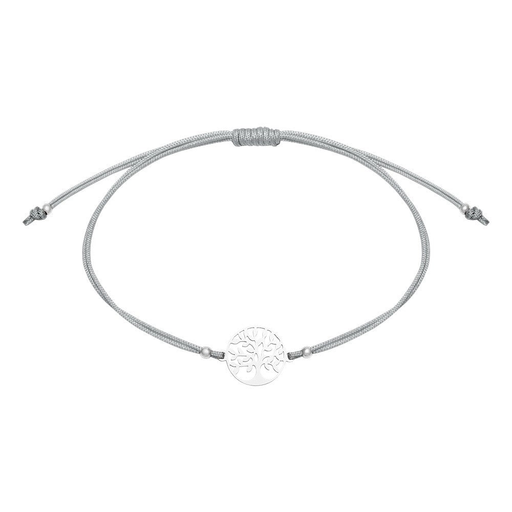 Armband Grau Baum des Lebens hca