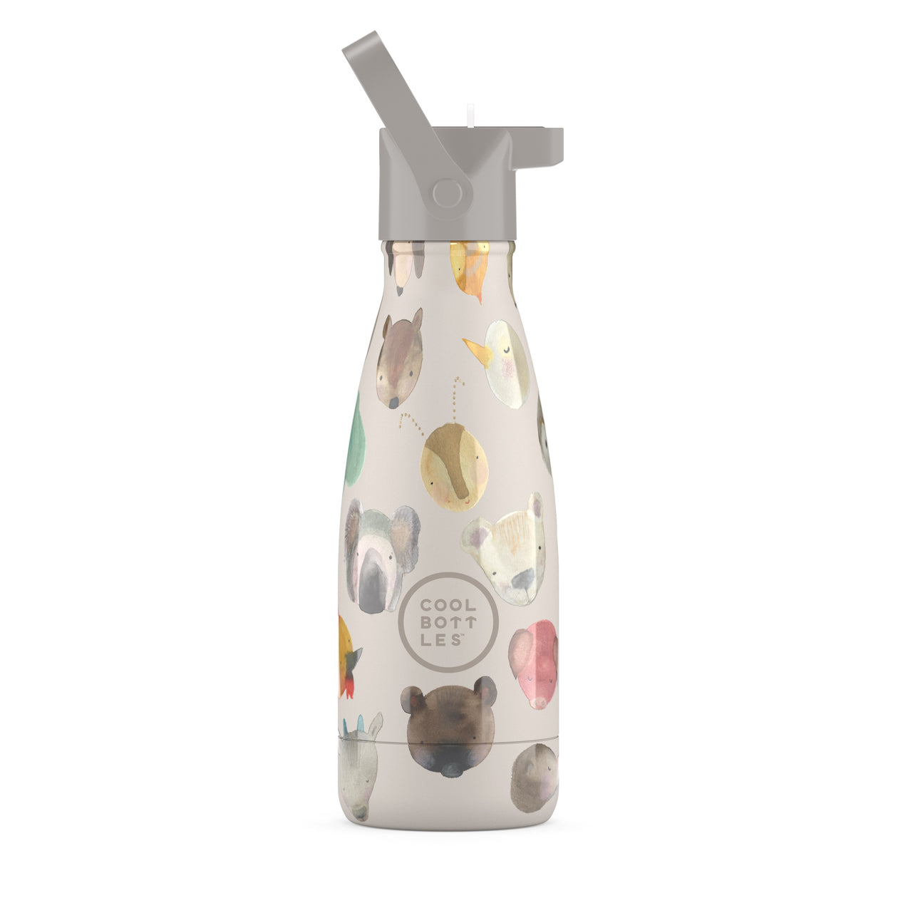 Kinder-Thermosflasche mit Trinkhalm 260ml Cool Bottles