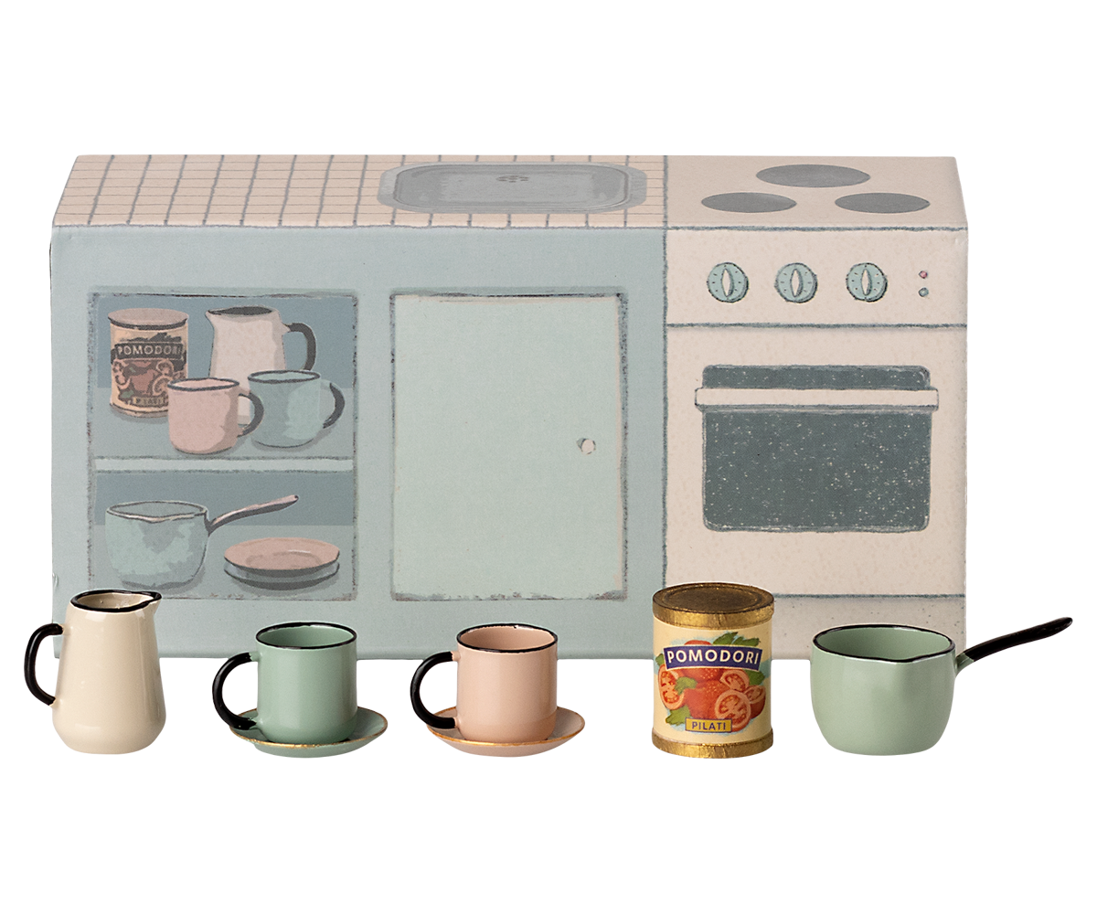 Küche lang mit Zubehör Maileg