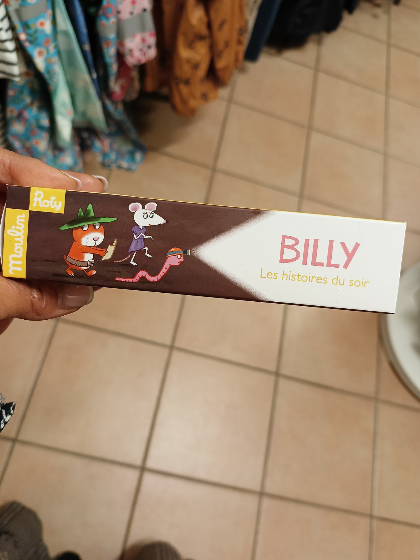 Proiezione luminosa Racconti della buonanotte Dopo la pioggia Moulin Roty